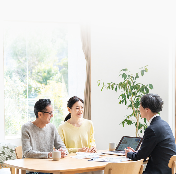 LOC Inter Smile 笑顔と笑顔を繋ぐ、LOCシステム。宮城県近郊における不動産の有効活用、テナントの物件探しはお任せください。